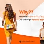 Why Upcycled Leather Rainbow Bags Are Trending in Australia Right Now