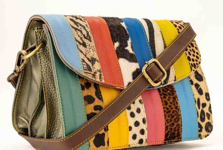 Kosaleather Rainbowfurr Crossbodybag