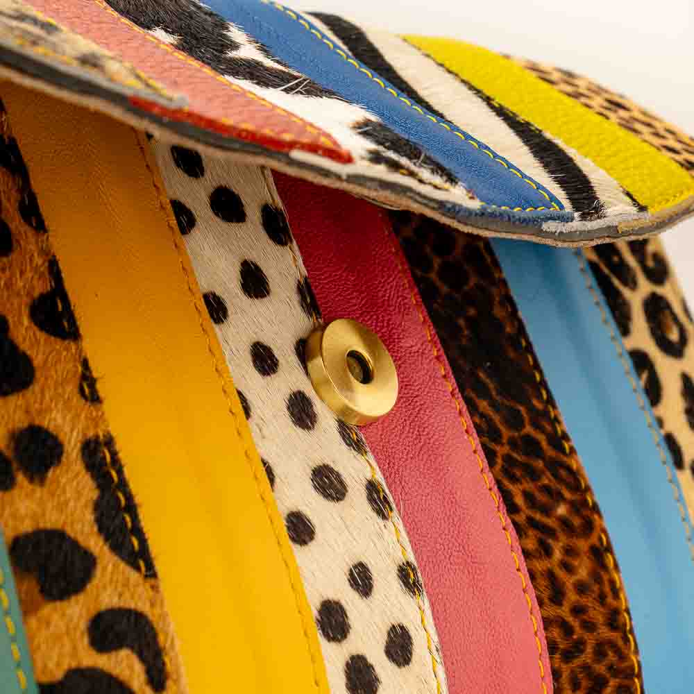 Kosaleather Rainbowfurr Crossbodybag
