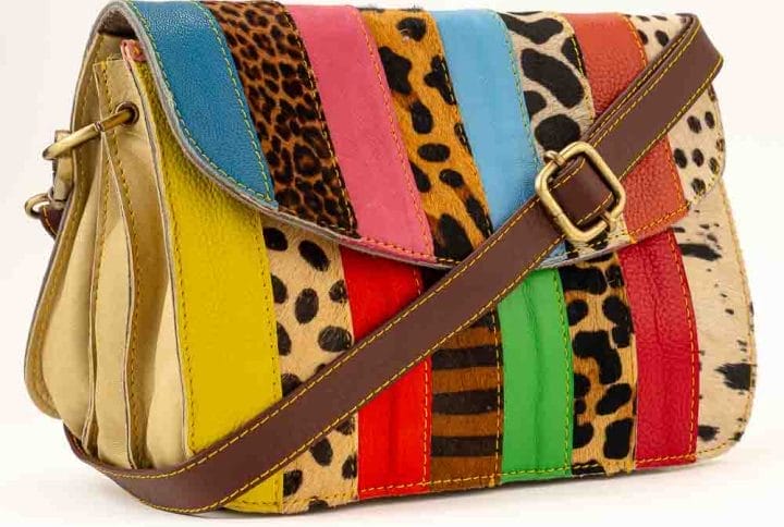 Kosaleather Rainbowfurr Crossbodybag
