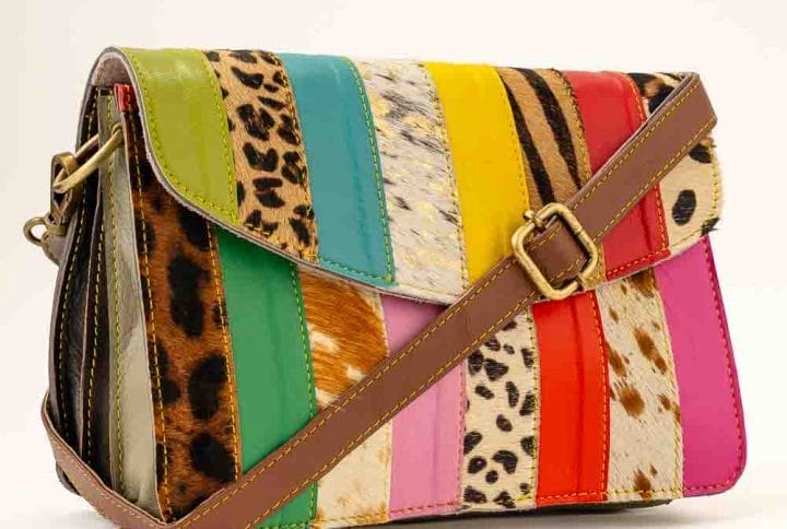 Kosaleather Rainbowfurr Crossbodybag