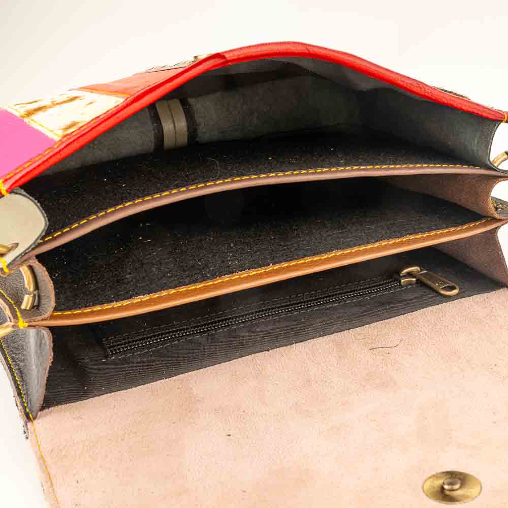 Kosaleather Rainbowfurr Crossbodybag