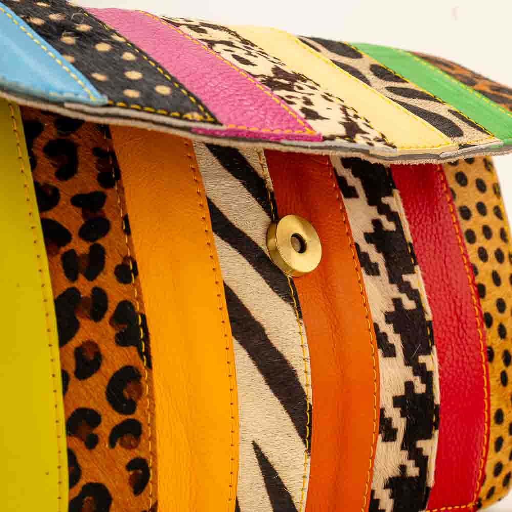 Kosaleather Rainbowfurr Crossbodybag