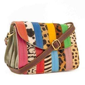 Kosaleather Rainbowfurr Crossbodybag