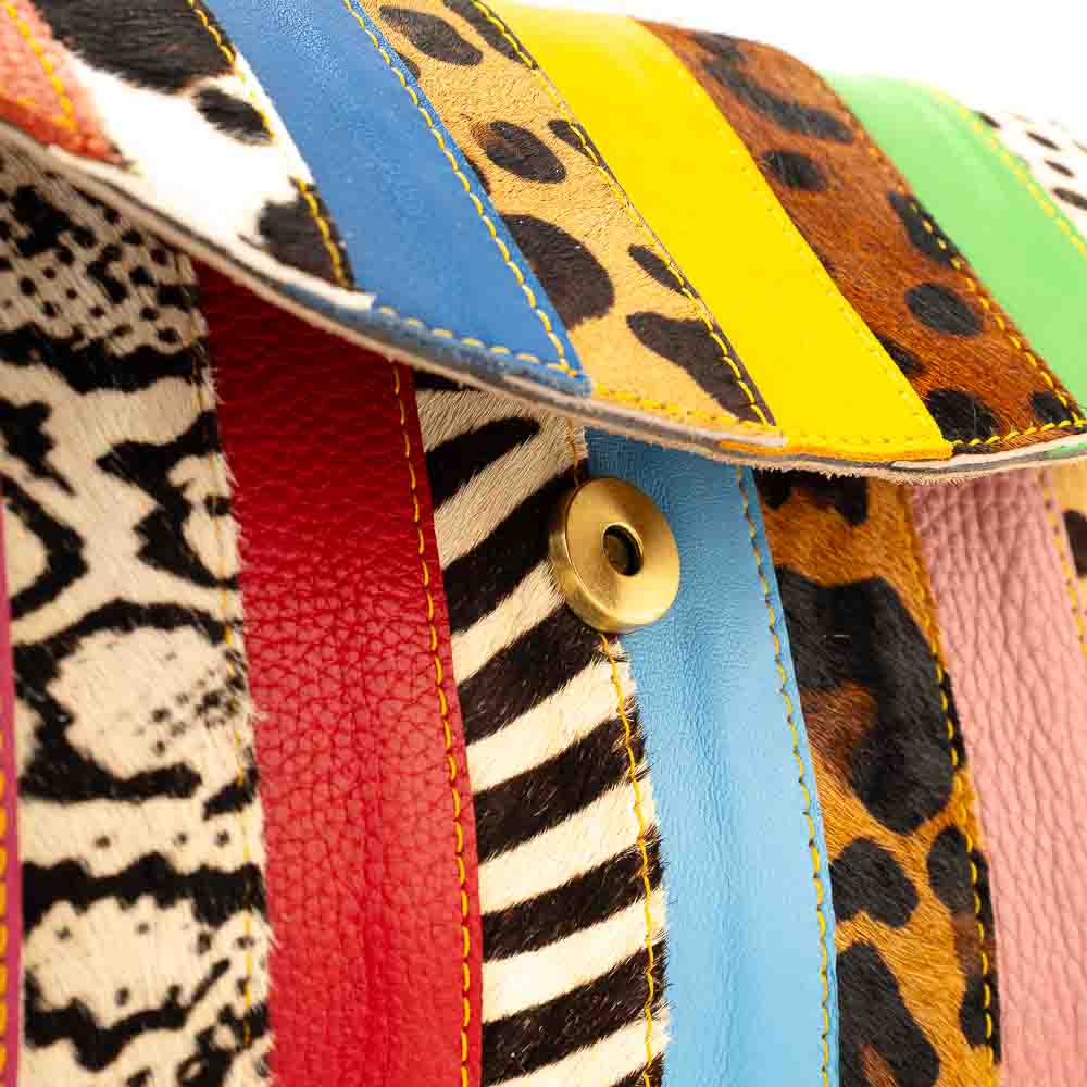 Kosaleather Rainbowfurr Crossbodybag