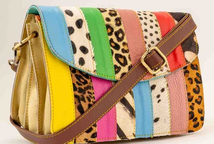 Kosaleather Rainbowfurr Crossbodybag