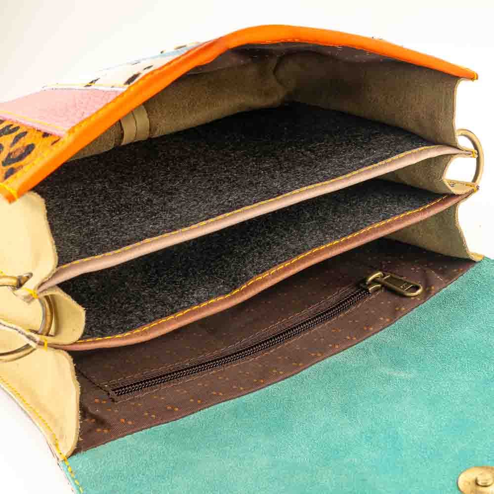 Kosaleather Rainbowfurr Crossbodybag