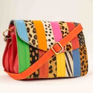 Kosaleather Rainbowfurr Crossbodybag