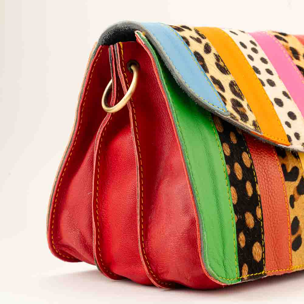 Kosaleather Rainbowfurr Crossbodybag
