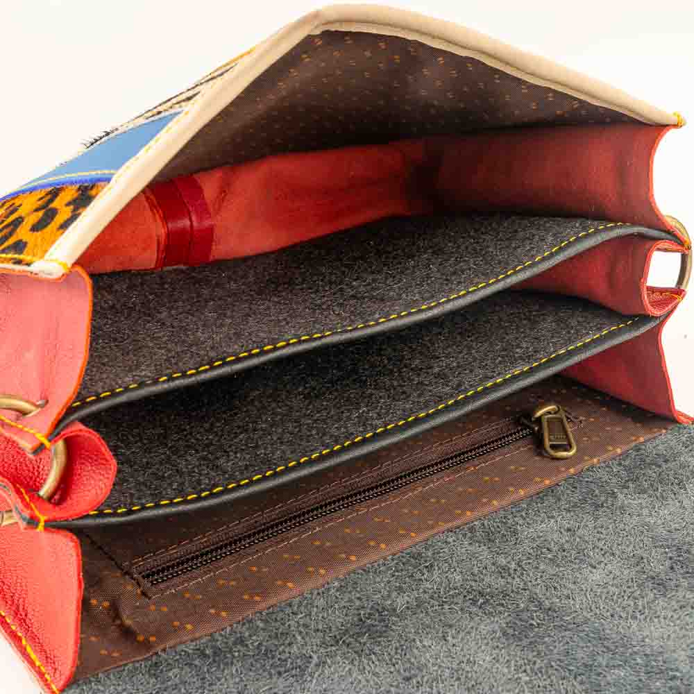 Kosaleather Rainbowfurr Crossbodybag
