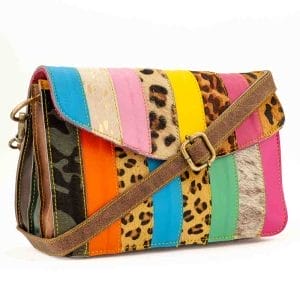 Kosaleather Rainbowfurr Crossbodybag