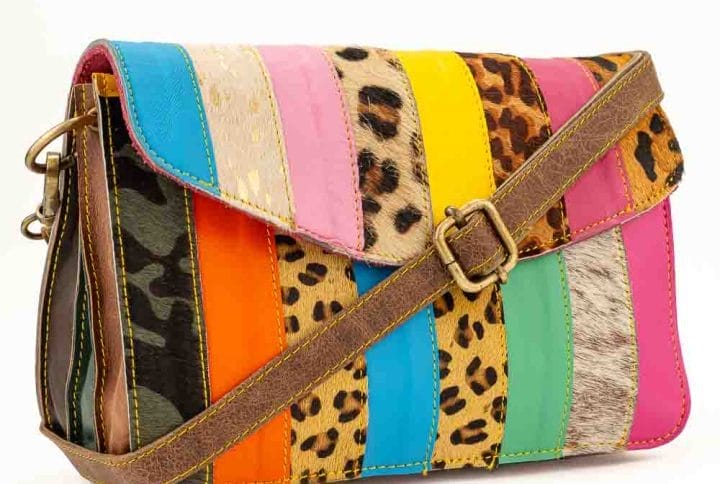 Kosaleather Rainbowfurr Crossbodybag