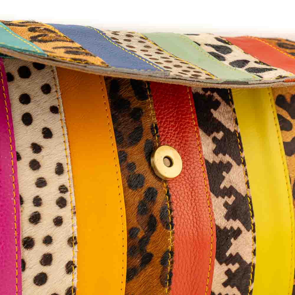 Kosaleather Rainbowfurr Crossbodybag