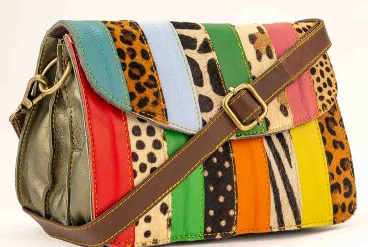 Kosaleather Rainbowfurr Crossbodybag