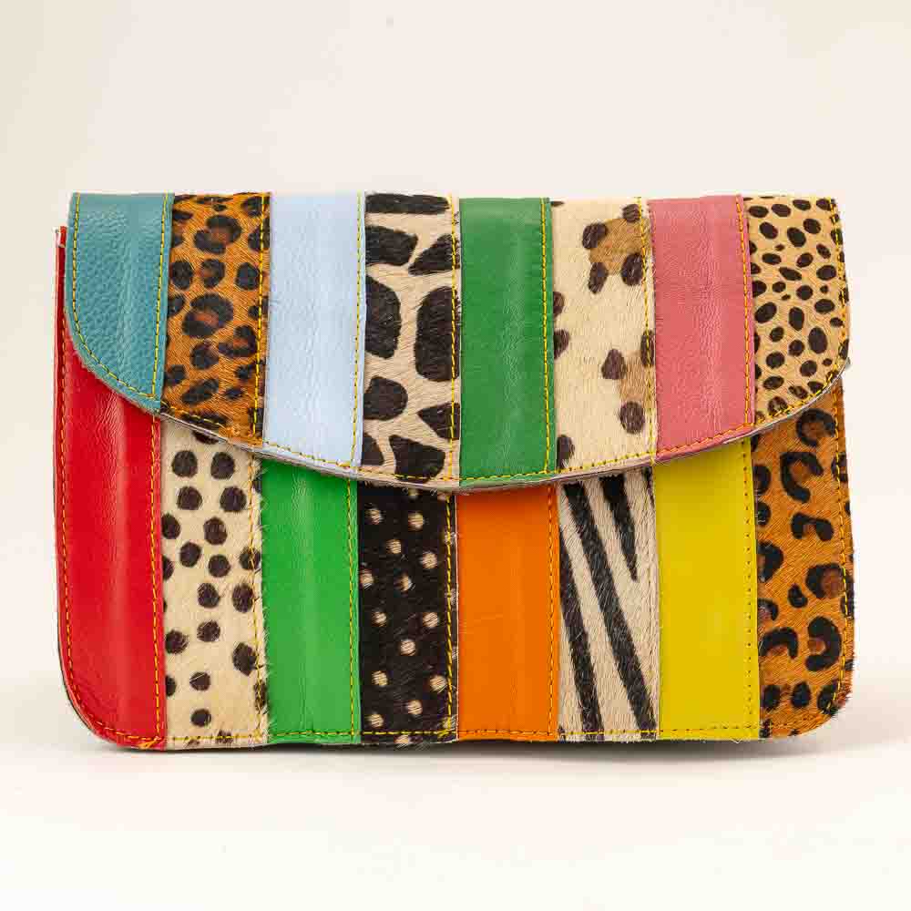 Kosaleather Rainbowfurr Crossbodybag