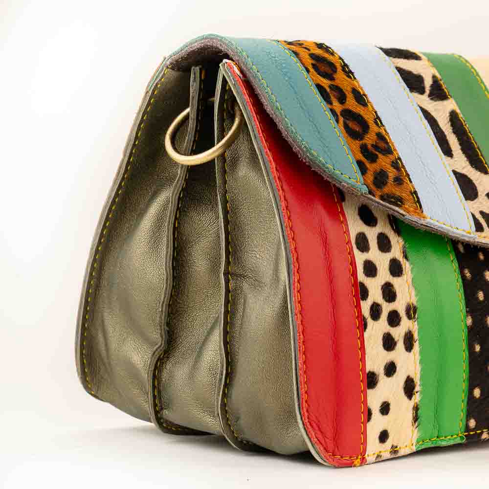 Kosaleather Rainbowfurr Crossbodybag