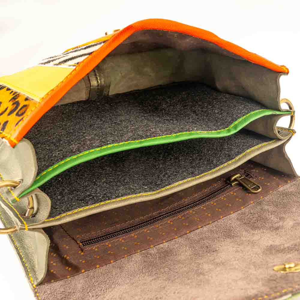 Kosaleather Rainbowfurr Crossbodybag
