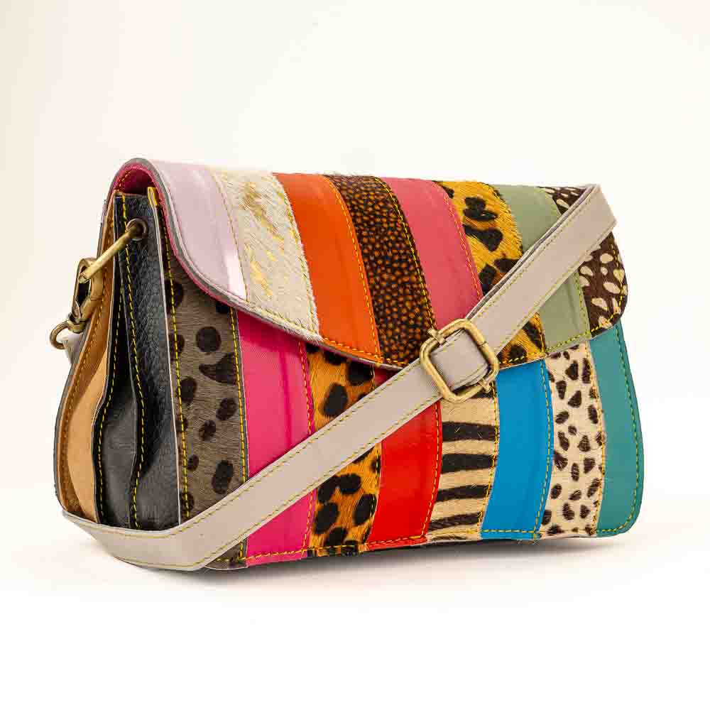 Kosaleather Rainbowfurr Crossbodybag