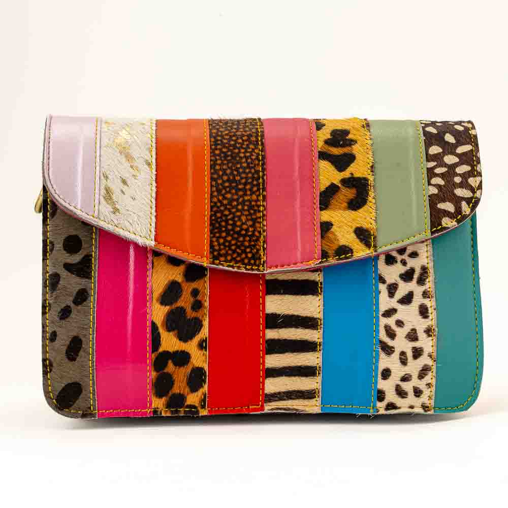 Kosaleather Rainbowfurr Crossbodybag