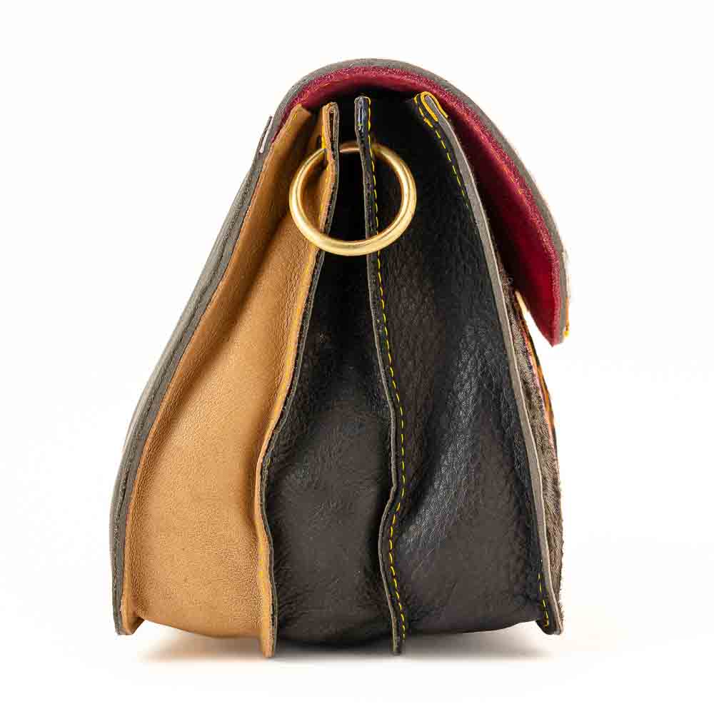 Kosaleather Rainbowfurr Crossbodybag