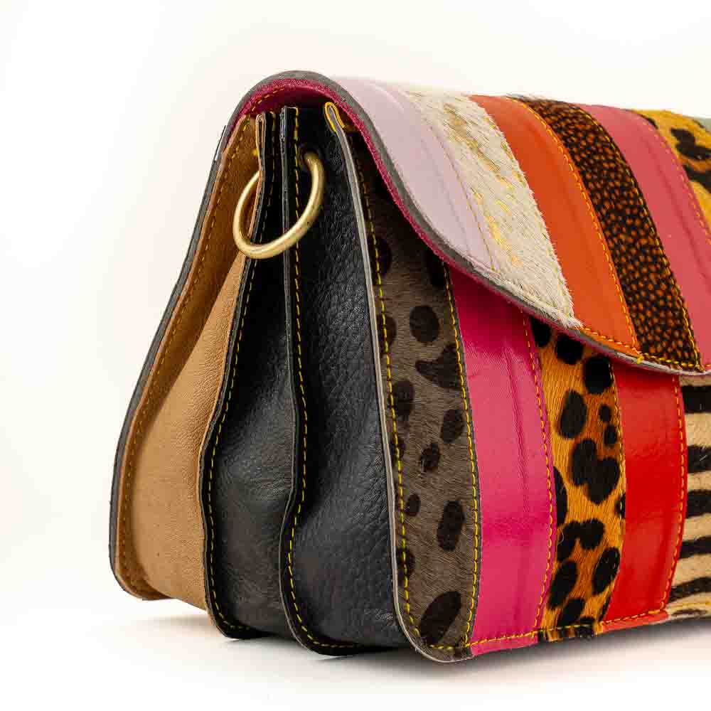 Kosaleather Rainbowfurr Crossbodybag