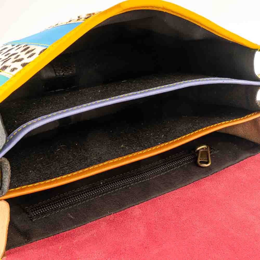 Kosaleather Rainbowfurr Crossbodybag