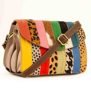 Kosaleather Rainbowfurr Crossbodybag