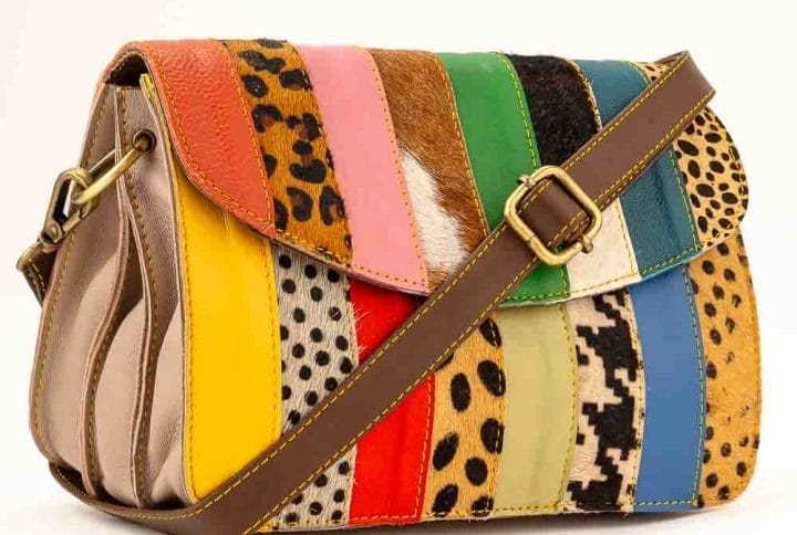 Kosaleather Rainbowfurr Crossbodybag
