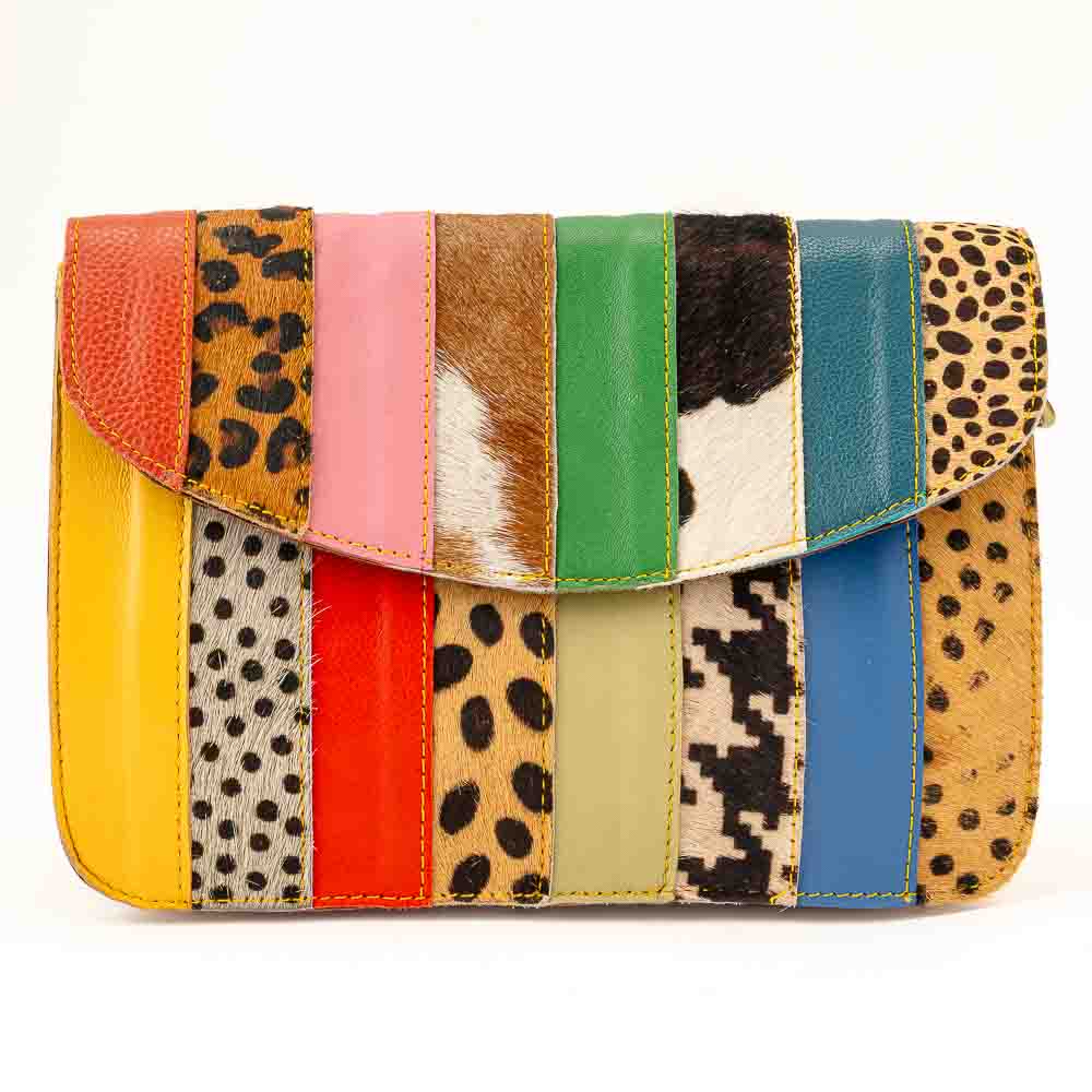 Kosaleather Rainbowfurr Crossbodybag