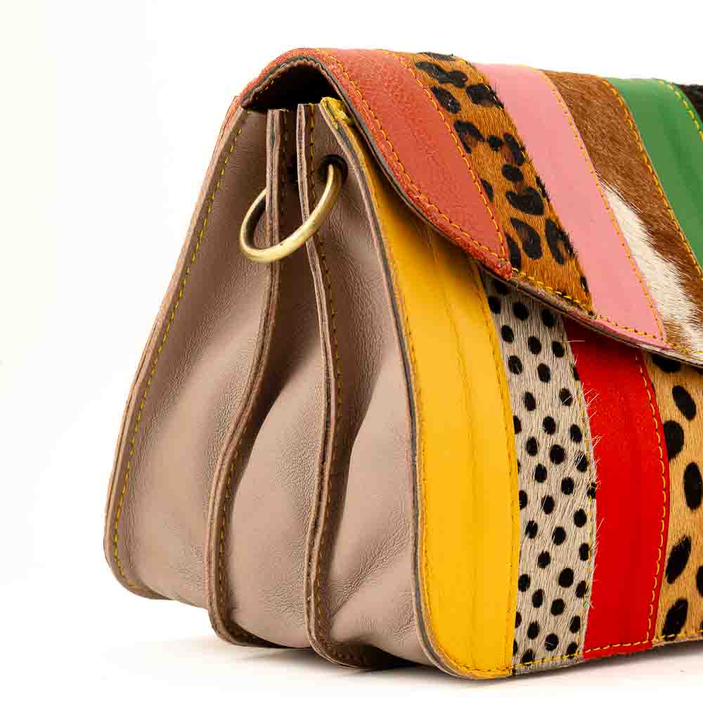 Kosaleather Rainbowfurr Crossbodybag