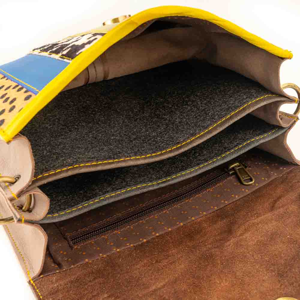 Kosaleather Rainbowfurr Crossbodybag