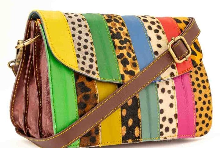 Kosaleather Rainbowfurr Crossbodybag
