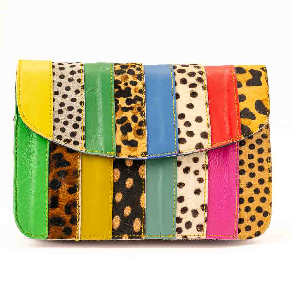 Kosaleather Rainbowfurr Crossbodybag