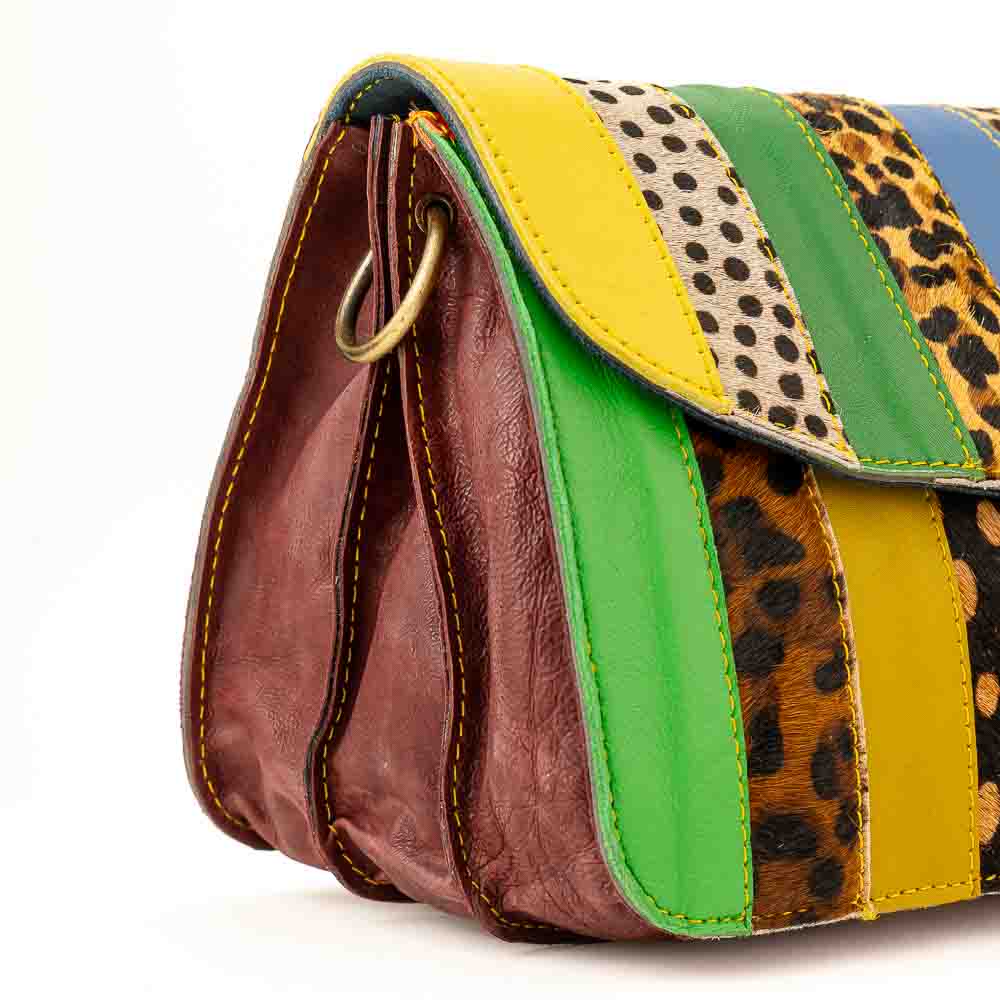 Kosaleather Rainbowfurr Crossbodybag