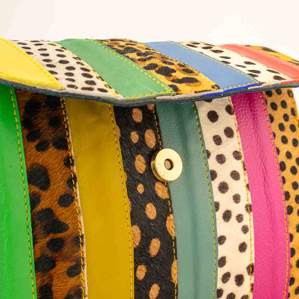 Kosaleather Rainbowfurr Crossbodybag