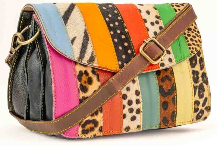 Kosaleather Rainbowfurr Crossbodybag