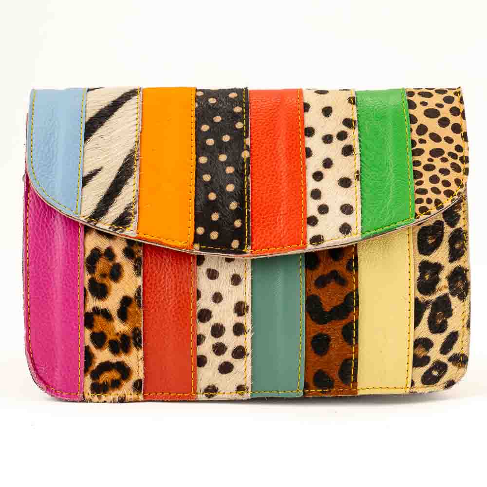 Kosaleather Rainbowfurr Crossbodybag