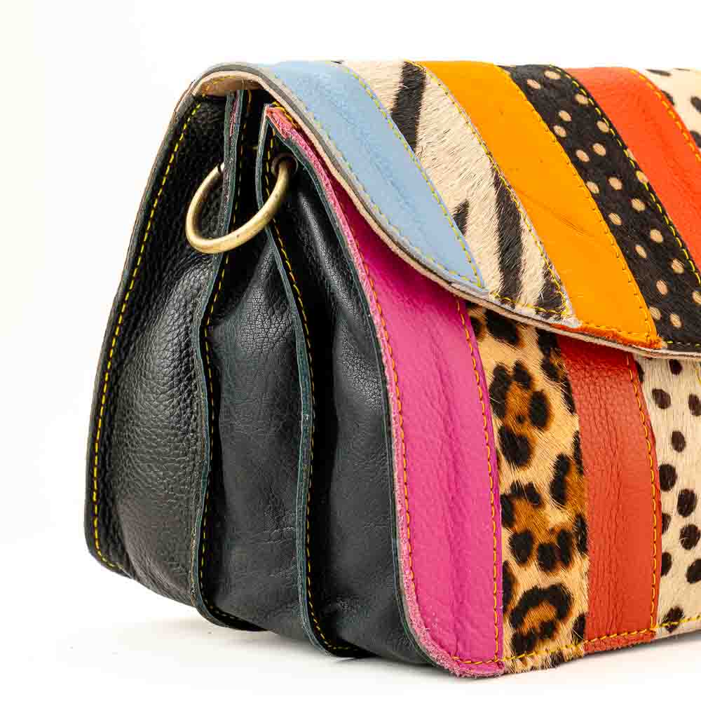 Kosaleather Rainbowfurr Crossbodybag
