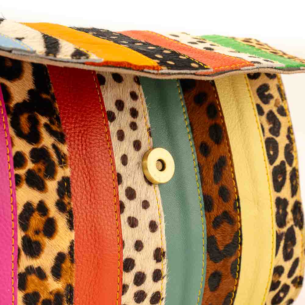 Kosaleather Rainbowfurr Crossbodybag