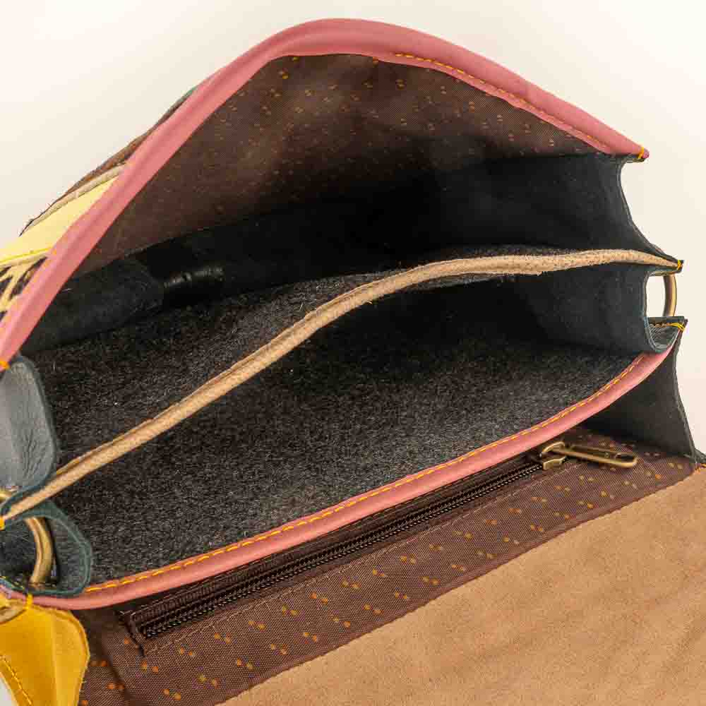 Kosaleather Rainbowfurr Crossbodybag