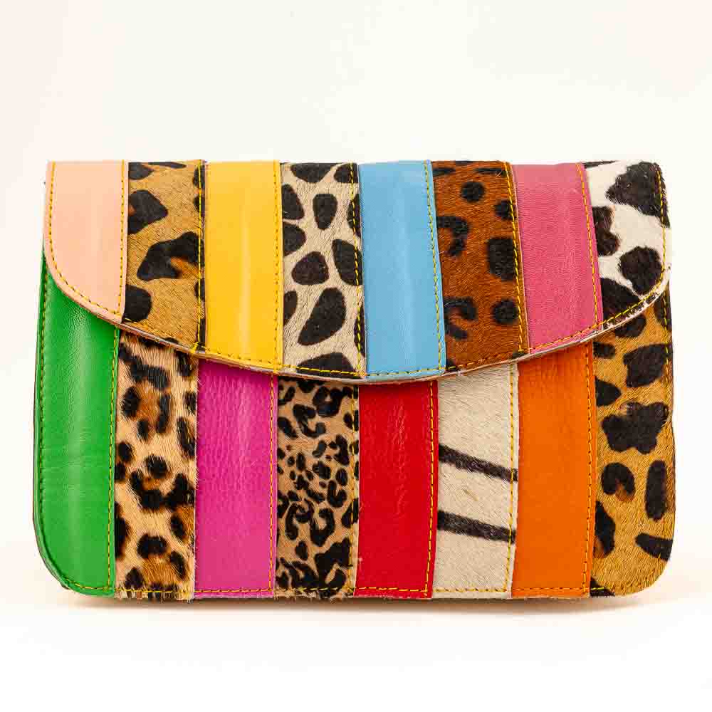 Kosaleather Rainbowfurr Crossbodybag