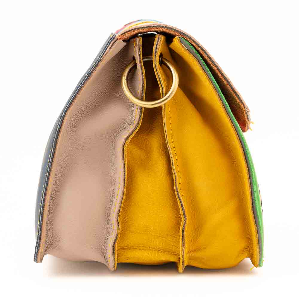 Kosaleather Rainbowfurr Crossbodybag