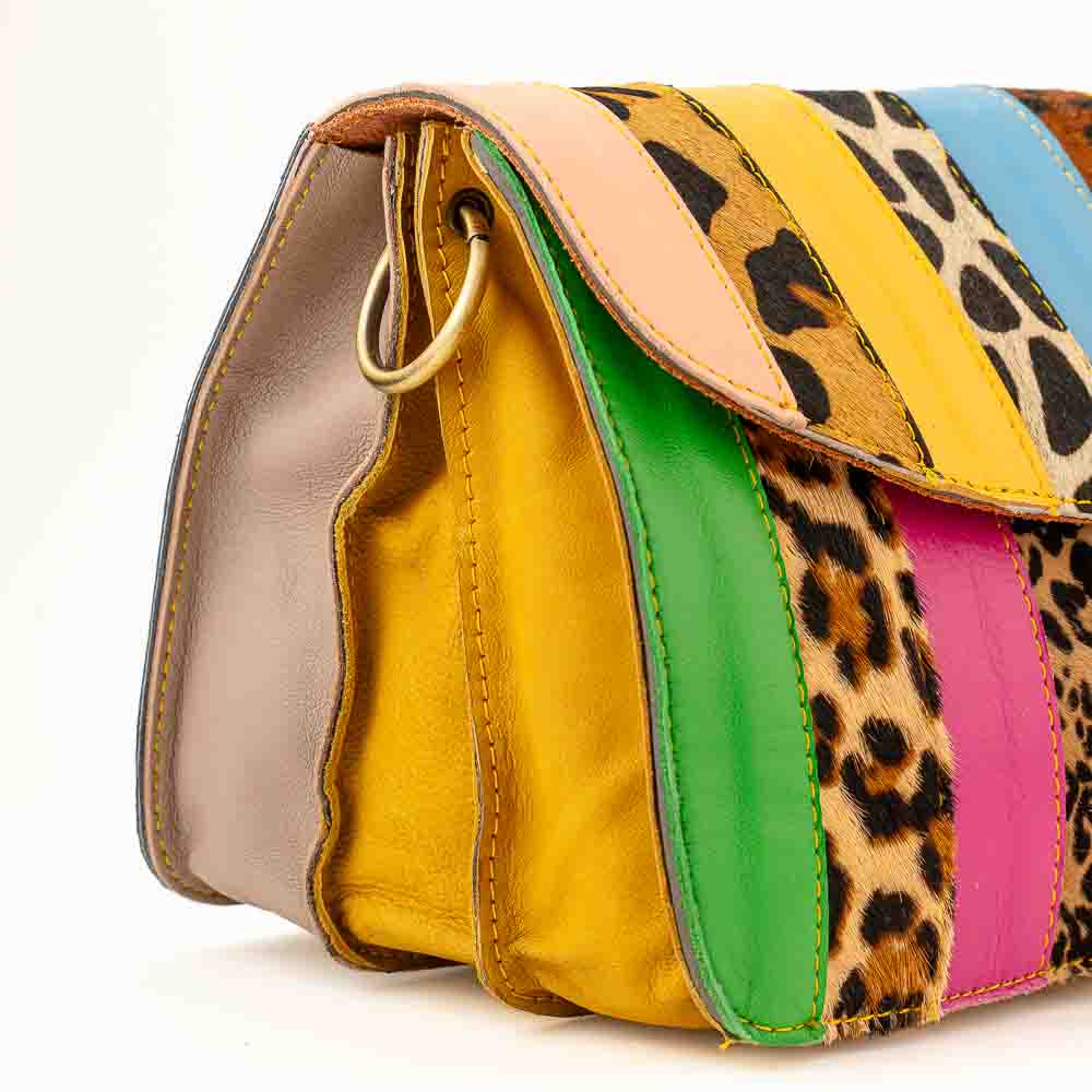 Kosaleather Rainbowfurr Crossbodybag