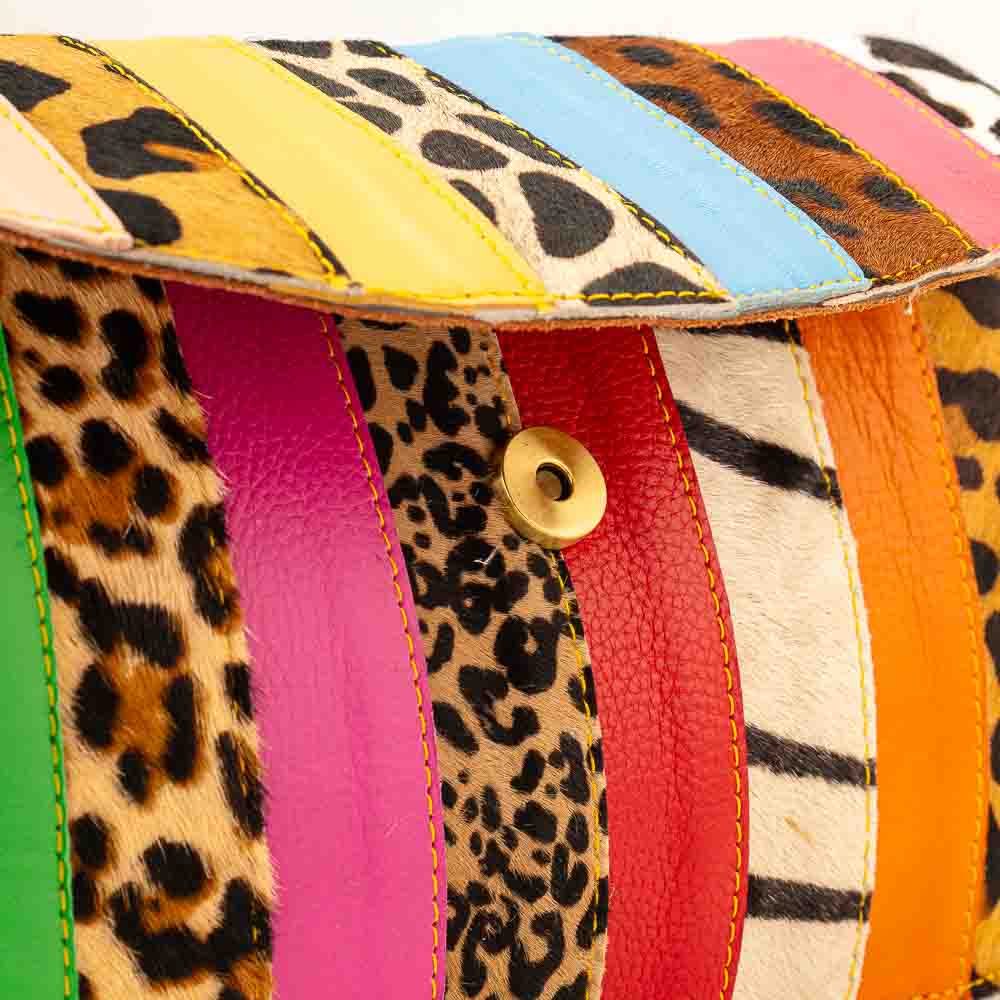 Kosaleather Rainbowfurr Crossbodybag