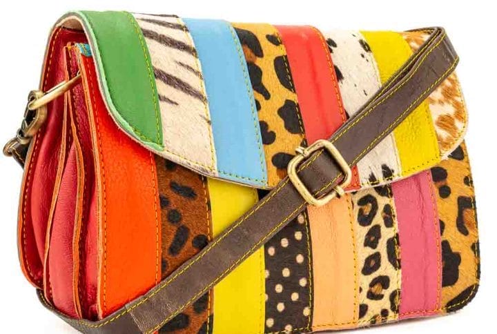 Kosaleather Rainbowfurr Crossbodybag