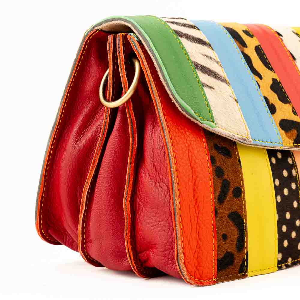 Kosaleather Rainbowfurr Crossbodybag