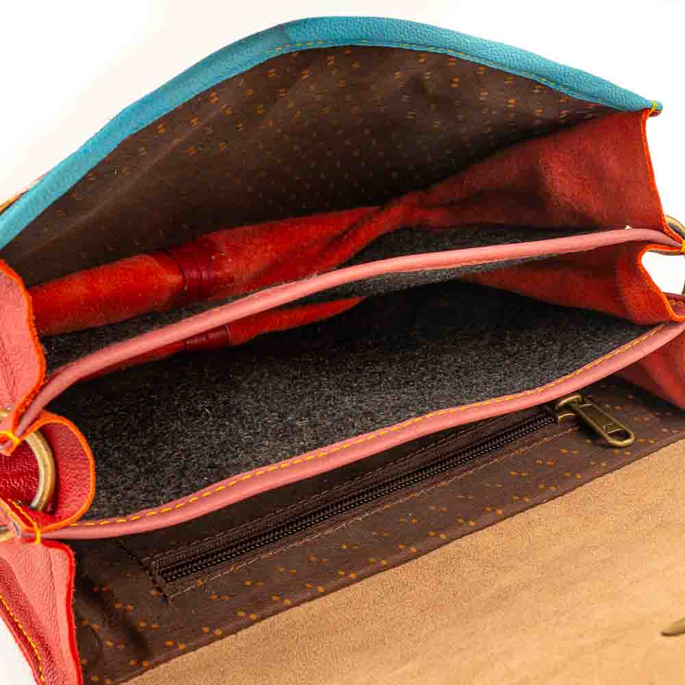 Kosaleather Rainbowfurr Crossbodybag