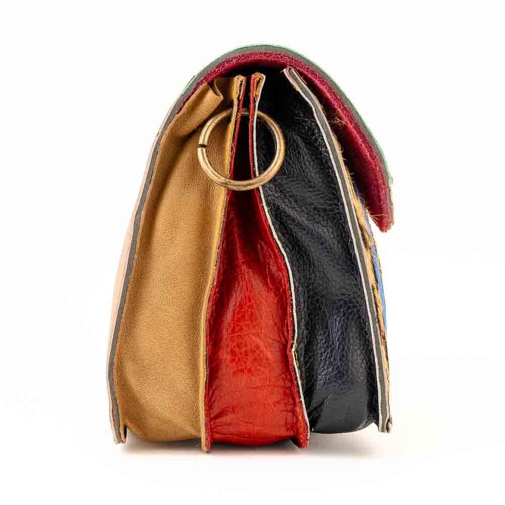 Kosaleather Rainbowfurr Crossbodybag
