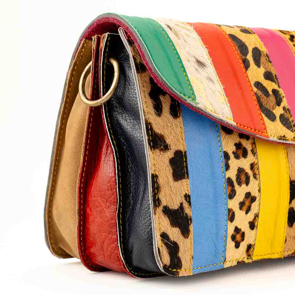 Kosaleather Rainbowfurr Crossbodybag