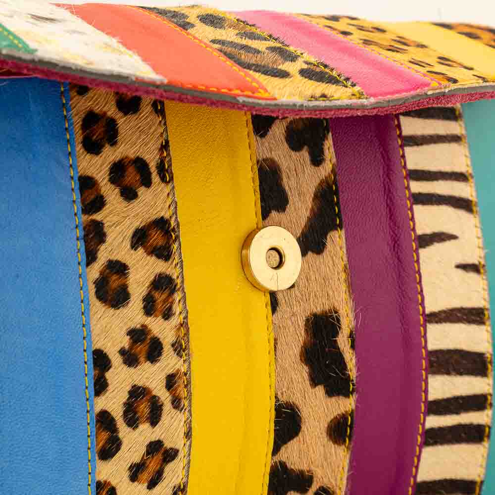 Kosaleather Rainbowfurr Crossbodybag